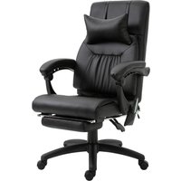 Chefsessel 921-346V01 schwarz PVC Nylon Chefsessel 921-346V01 schwarz PVC Nylon von Vinsetto