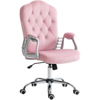 HOMCOM Bürostuhl, Ergonomisch Schreibtischstuhl mit Wippfunktion, Drehfunktion von Vinsetto
