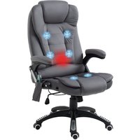 Massage-Bürostuhl mit Wippfunktion, Schreibtischstuhl mit Heizfunktion Massage-Bürostuhl mit Wippfunktion, Schreibtischstuhl mit Heizfunktion von Vinsetto