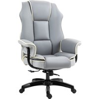 Vinsetto Bürostuhl Ergonomisch Schreibtischstuhl mit Liegefunktion, Drehfunktion von Vinsetto