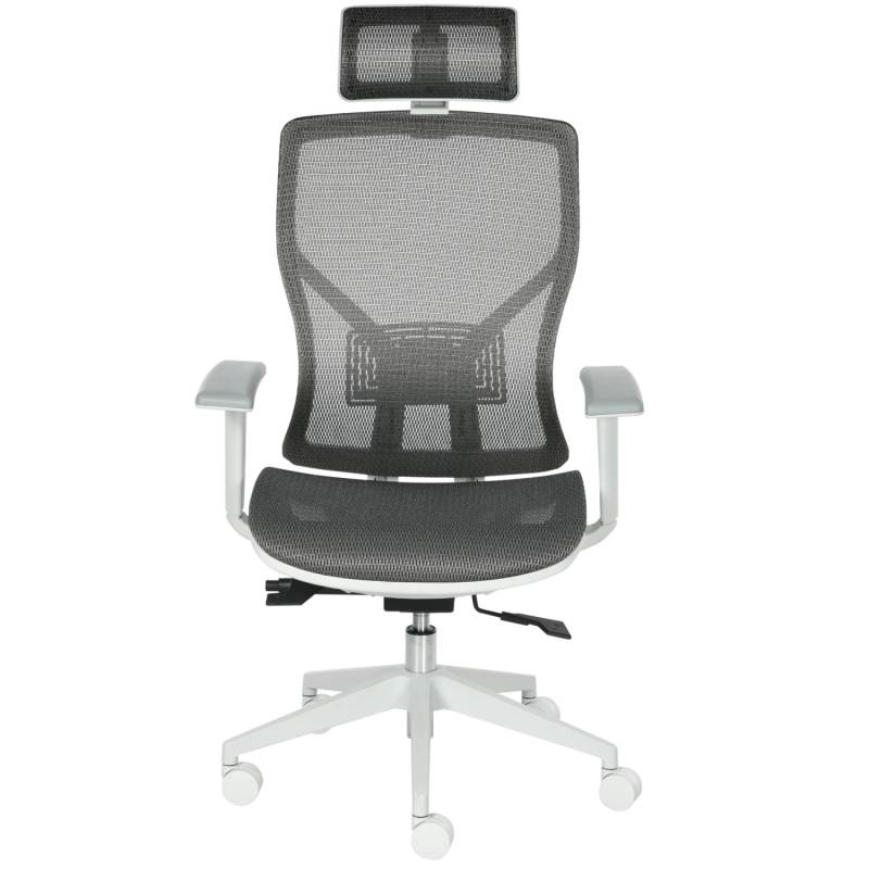 Vinsetto Bürostuhl Höhenverstellbar mit Rollen Kopflehne 67 x 65 x 120-128 cm von Vinsetto