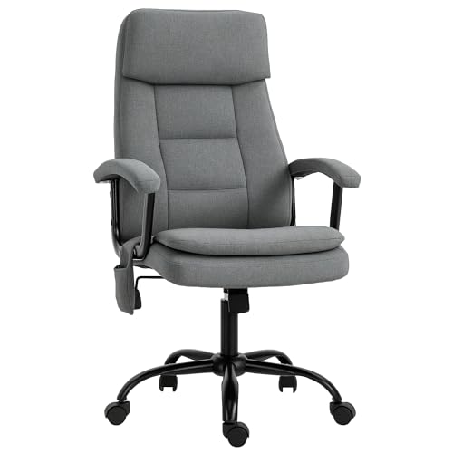 Vinsetto Bürostuhl Massage höhenverstellbarer Chefsessel Gamingstuhl mit Massagefunktion, ergonomischer Drehstuhl Massage Sessel Lendenwirbelsäulenmassage Leinen-Gefühl Grau 63 x 70 x 112-121 cm Vinsetto Bürostuhl Massage höhenverstellbarer Chefsessel Gamingstuhl mit Massagefunktion, ergonomischer Drehstuhl Massage Sessel Lendenwirbelsäulenmassage Leinen-Gefühl Grau 63 x 70 x 112-121 cm von Vinsetto