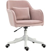 Vinsetto Massage Bürostuhl Schreibtischstuhl Computerstuhl Drehstuhl Arbeitsstuhl mit Vibrationsfunktion Armlehnen höhenverstellbar 55 x 65 x 79-89 cm von Vinsetto