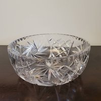 Pin Rad Fein Blei Kristall Schüssel Glas von VintAgeandMore7