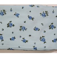 Vintage Reißverschluss Trösterbezug, Doppelbett, Bezug Dovet, Blauer Blumen 180 X 230 cm Baumwolle von VintAgeandMore7