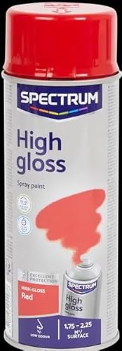 Vintage Luxury Spectrum Hochglanz-Sprühfarbe Rot 400 ml von Vintage Luxury