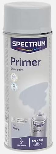 Vintage Luxury Spectrum Matte Primer-Sprühfarbe Grau 400 ml von Vintage Luxury