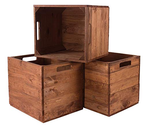 3x Vintage-Möbel 24 Holzkiste "used" für Kallax Regale 33cm x 37,5cm x 32,5cm Regalkiste rustikal Einsatzkiste Weinkisten als Küchenregal Wandregal Badregal Obstkisten gebraucht alt 3x Vintage-Möbel 24 Holzkiste "used" für Kallax Regale 33cm x 37,5cm x 32,5cm Regalkiste rustikal Einsatzkiste Weinkisten als Küchenregal Wandregal Badregal Obstkisten gebraucht alt von Vintage Möbel 24 GmbH