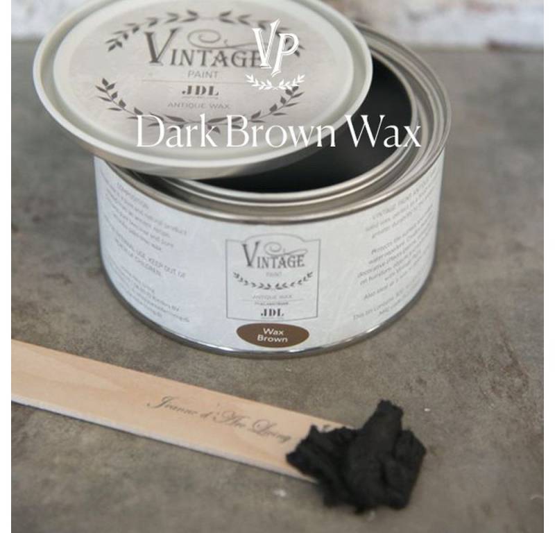 Vintage Paint Effekt-Zusatz JDL Vintage Paint Antique Wax Wachs 300ml Möbelwachs Antikwachs, Natürliches Möbelwachs auf Basis von Bienenwachs von Vintage Paint