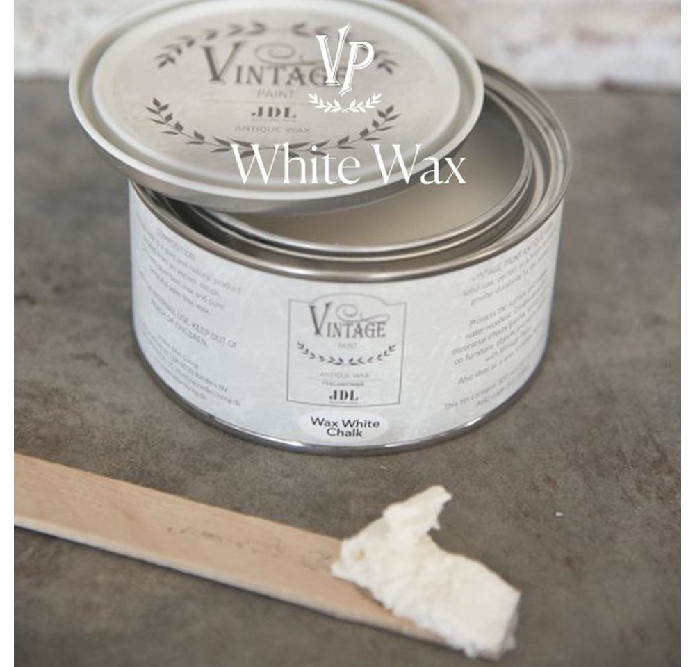 Vintage Paint Effekt-Zusatz JDL Vintage Paint Antique Wax Wachs 300ml Möbelwachs Antikwachs, Natürliches Möbelwachs auf Basis von Bienenwachs von Vintage Paint