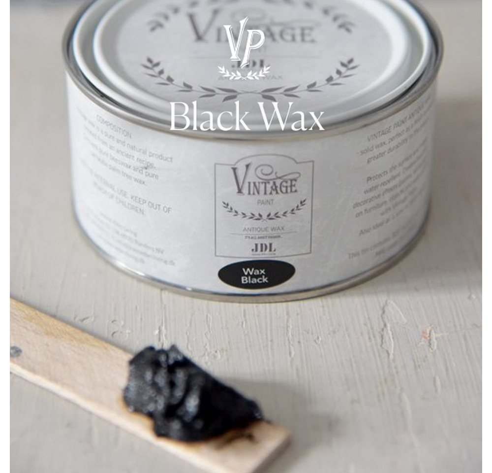 Vintage Paint Effekt-Zusatz JDL Vintage Paint Antique Wax Wachs 300ml Möbelwachs Antikwachs, Natürliches Möbelwachs auf Basis von Bienenwachs von Vintage Paint