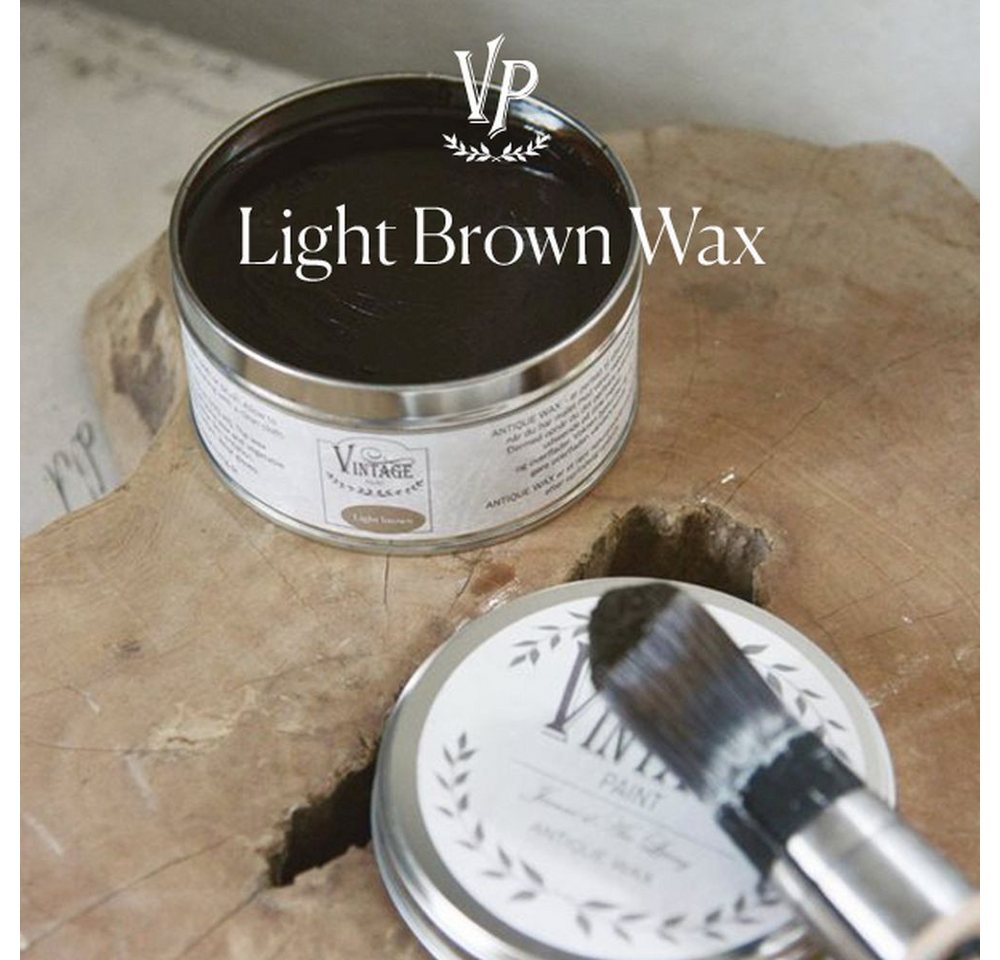 Vintage Paint Effekt-Zusatz JDL Vintage Paint Antique Wax Wachs 300ml Möbelwachs Antikwachs, Natürliches Möbelwachs auf Basis von Bienenwachs von Vintage Paint