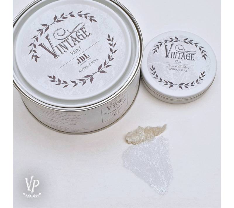 Vintage Paint Effekt-Zusatz JDL Vintage Paint Antique Wax Wachs 300ml Möbelwachs Antikwachs, Natürliches Möbelwachs auf Basis von Bienenwachs von Vintage Paint