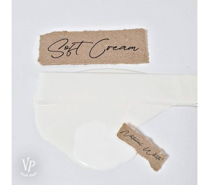 Vintage Paint Kreidefarbe JDL Kreidefarbe Mat Natural Vintage Paint 700ml inkl. Holzspatel, inkl. original Holzspatel - Geruchsarm EU Ecolabel Schadstoffarm von Vintage Paint