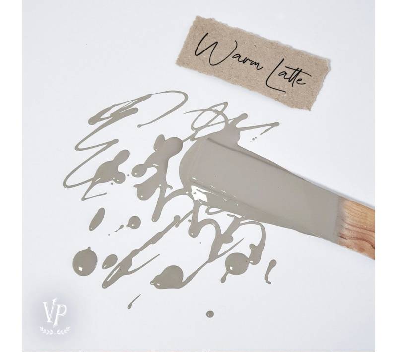 Vintage Paint Kreidefarbe JDL Kreidefarbe Mat Natural Vintage Paint 700ml inkl. Holzspatel, inkl. original Holzspatel - Geruchsarm EU Ecolabel Schadstoffarm von Vintage Paint