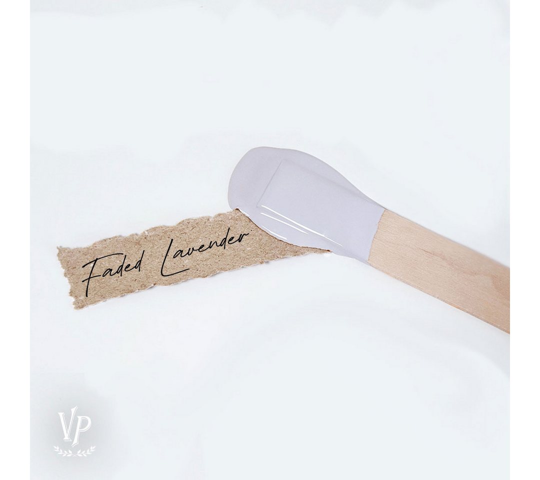 Vintage Paint Kreidefarbe JDL Kreidefarbe Mat Natural Vintage Paint 700ml inkl. Holzspatel, inkl. original Holzspatel - Geruchsarm EU Ecolabel Schadstoffarm von Vintage Paint