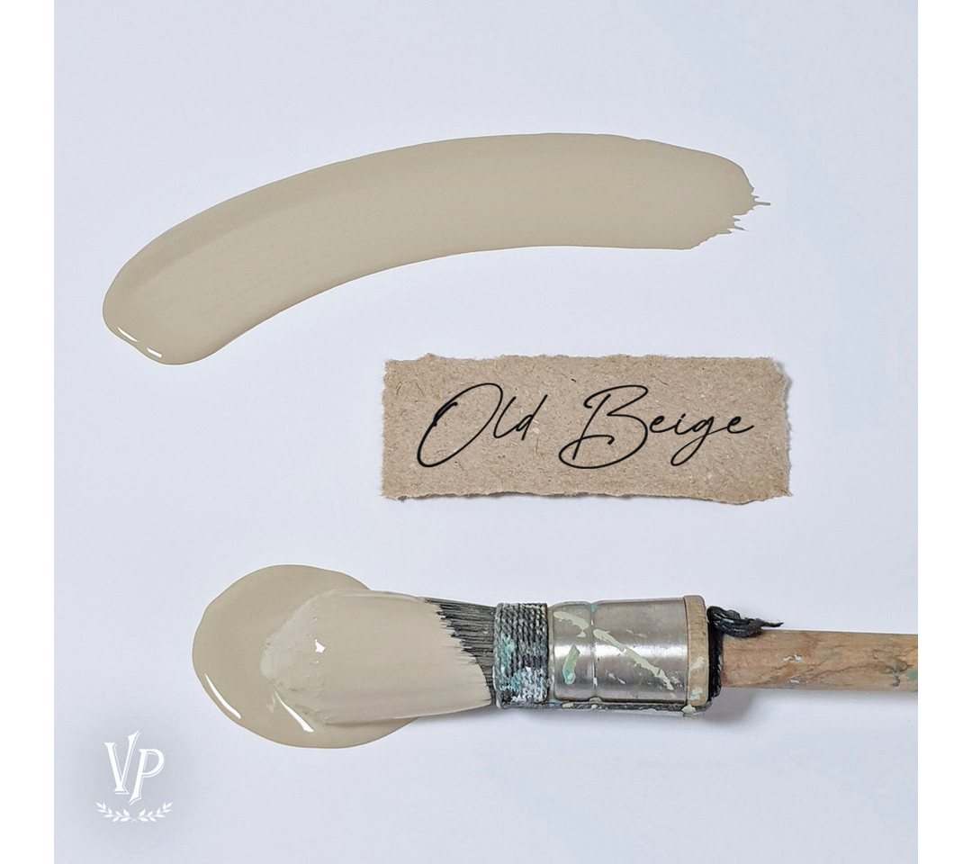 Vintage Paint Kreidefarbe JDL Kreidefarbe Mat Natural Vintage Paint 700ml inkl. Holzspatel, inkl. original Holzspatel - Geruchsarm EU Ecolabel Schadstoffarm von Vintage Paint