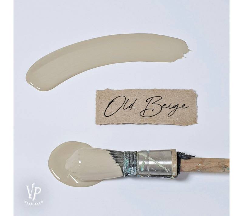 Vintage Paint Kreidefarbe JDL Kreidefarbe Mat Natural Vintage Paint 700ml inkl. Holzspatel, inkl. original Holzspatel - Geruchsarm EU Ecolabel Schadstoffarm von Vintage Paint