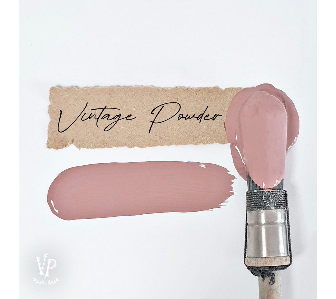 Vintage Paint Kreidefarbe JDL Kreidefarbe Mat Natural Vintage Paint 700ml inkl. Holzspatel, inkl. original Holzspatel - Geruchsarm EU Ecolabel Schadstoffarm von Vintage Paint