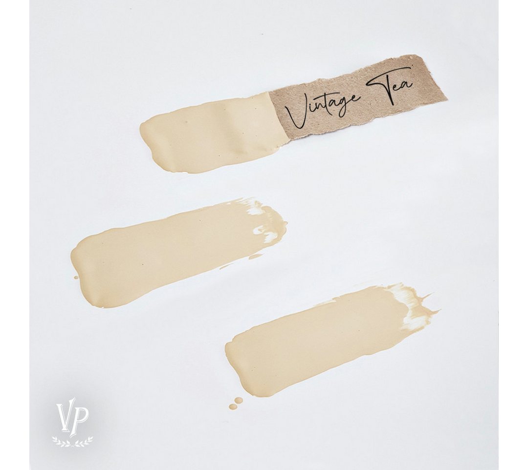 Vintage Paint Kreidefarbe JDL Kreidefarbe Mat Natural Vintage Paint 700ml inkl. Holzspatel, inkl. original Holzspatel - Geruchsarm EU Ecolabel Schadstoffarm von Vintage Paint