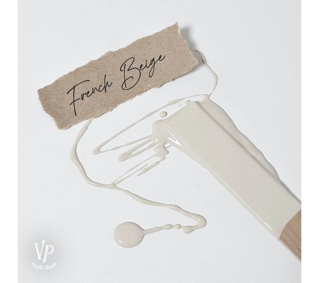 Vintage Paint Kreidefarbe JDL Kreidefarbe Mat Natural Vintage Paint 700ml inkl. Holzspatel, inkl. original Holzspatel - Geruchsarm EU Ecolabel Schadstoffarm von Vintage Paint