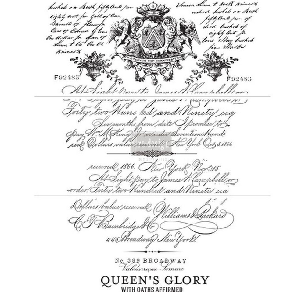 Vintage Paint Wandtattoo Vintage Paint ReDesign Transferfolie Decor f. Möbel Wände Dekoartikel, Klassisches Tattoo für Möbel. Wände, Dekor und Accessoires von Vintage Paint