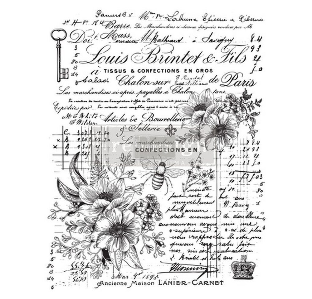 Vintage Paint Wandtattoo Vintage Paint ReDesign Transferfolie Decor f. Möbel Wände Dekoartikel, Klassisches Tattoo für Möbel. Wände, Dekor und Accessoires von Vintage Paint