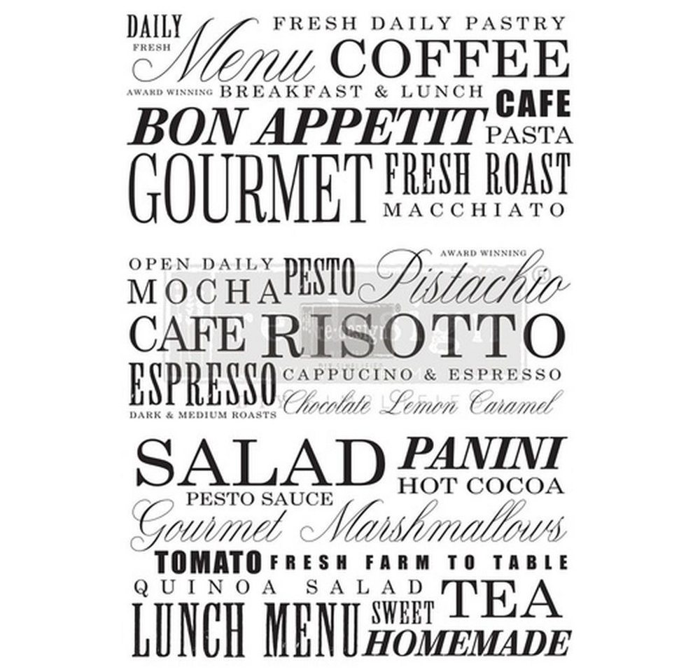 Vintage Paint Wandtattoo Vintage Paint ReDesign Transferfolie Decor f. Möbel Wände Dekoartikel, Klassisches Tattoo für Möbel. Wände, Dekor und Accessoires von Vintage Paint