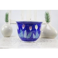 Art Deco Blumenübertopf Übertopf Keramik Blumentopf Handarbeit 40Er Blumenvase Topfpflanze Art Deco Blumenübertopf Übertopf Keramik Blumentopf Handarbeit 40Er Blumenvase Topfpflanze von Vintage4Moms