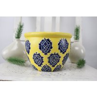 Blumenübertopf Übertopf Keramik Blumentopf Handarbeit 70Er Blumenvase Topfpflanze Blumenübertopf Übertopf Keramik Blumentopf Handarbeit 70Er Blumenvase Topfpflanze von Vintage4Moms