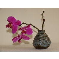 Mid Century Vase Handarbeit Blumenvase von Vintage4Moms