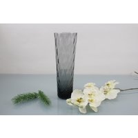 Röhrenvase Glas Vase - 1970S Mid Century Dekoration Blumenvase Blumentopf von Vintage4Moms