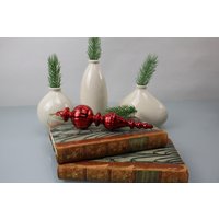 Tannenbaum Weihnachtsbaum Dekoration Weihnachtskugeln Handarbeit Weihnachtsdekoration Schmuck Glas Kugeln Kostbares Stück von Vintage4Moms