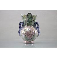 Vintage Jingdezhen Porzellan Vase Handbemalen Made in China Kostbares Stück Blumenvase von Vintage4Moms
