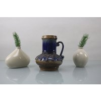 Vintage Keramik " Fat Lava Glaze Design Vase Strehla Mid Century 70Er Jahre Vasen von Vintage4Moms