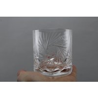 Whisky Gläser 3 Teiliges Set Bar Ausstattung Scotch Kristall Glas von Vintage4Moms