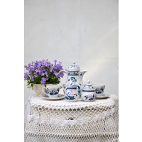 Mooi Eleganter Servier Seltmann Weiden Bavaria Für 2 Personen. Set Hohen Tee von VintageAntiqueNL