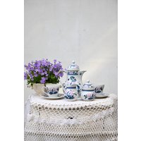 Mooi Elegante Servies Seltmann Weiden Bavaria Voor 2 Personen. Set High Tea von VintageAntiqueNL