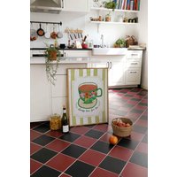 Tee Poster Always Time For Tea Druck Wanddeko Vintage-stil Geschenkidee Für Kaffee Liebhaber Florale Kaffeeposter Wandkunst Küchenposter von VintageArtQuarter