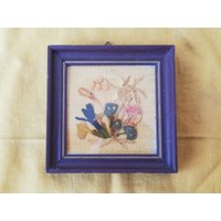 Miniaturbild Mit Getrockneten Blumen. Floralp Tyrol von VintageAustriaShop