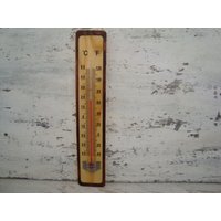 Vintage Thermometer - Holz Altes Innen Außen Wand Vintage Thermometer - Holz Altes Innen Außen Wand von VintageAvangardShop