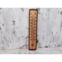 Vintage Thermometer - Holz Innen Außen Wand Vintage Thermometer - Holz Innen Außen Wand von VintageAvangardShop