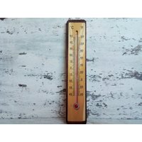 Vintage Thermometer - Holz Innen Außen Wand Vintage Thermometer - Holz Innen Außen Wand von VintageAvangardShop