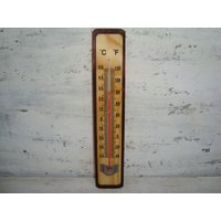 Vintage Thermometer - Holz Thermometer Indoor Outdoor Wand Vintage Thermometer - Holz Thermometer Indoor Outdoor Wand von VintageAvangardShop