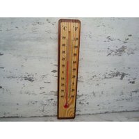 Vintage Thermometer - Holz Thermometer Indoor Outdoor Wand Vintage Thermometer - Holz Thermometer Indoor Outdoor Wand von VintageAvangardShop
