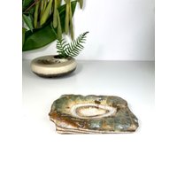 Vintage Live Edge Onyx Catchall - Dunkelbraun Mid Century Ästhetik Mcm Schreibtischdekoration Grandpa Chic Schreibtischdekor von VintageBodacious
