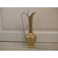 Alte Indien Vase, Cooper Vase von VintageBulgariaBG