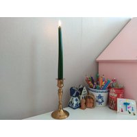 Alter Kerzenständer, Vintage Kerzenständer Aus Messing, Messingdekoration, Wohnkultur, Kerzenhalter, Wohnkultur von VintageBulgariaBG