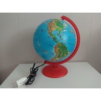 Weltkugel, Landkartenglobus, Erde - Maps, Nachtlichtkugel von VintageBulgariaBG