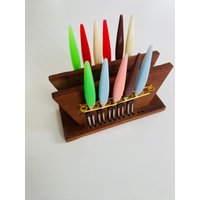 Bunte Vintage Bowle - Spieße | Spicker Gabeln Bunte Vintage Bowle - Spieße | Spicker Gabeln von VintageByNala